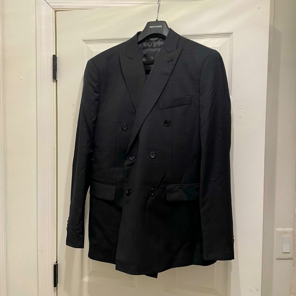 INDOCHINO Hemsworth Prince of Wales Black Suit